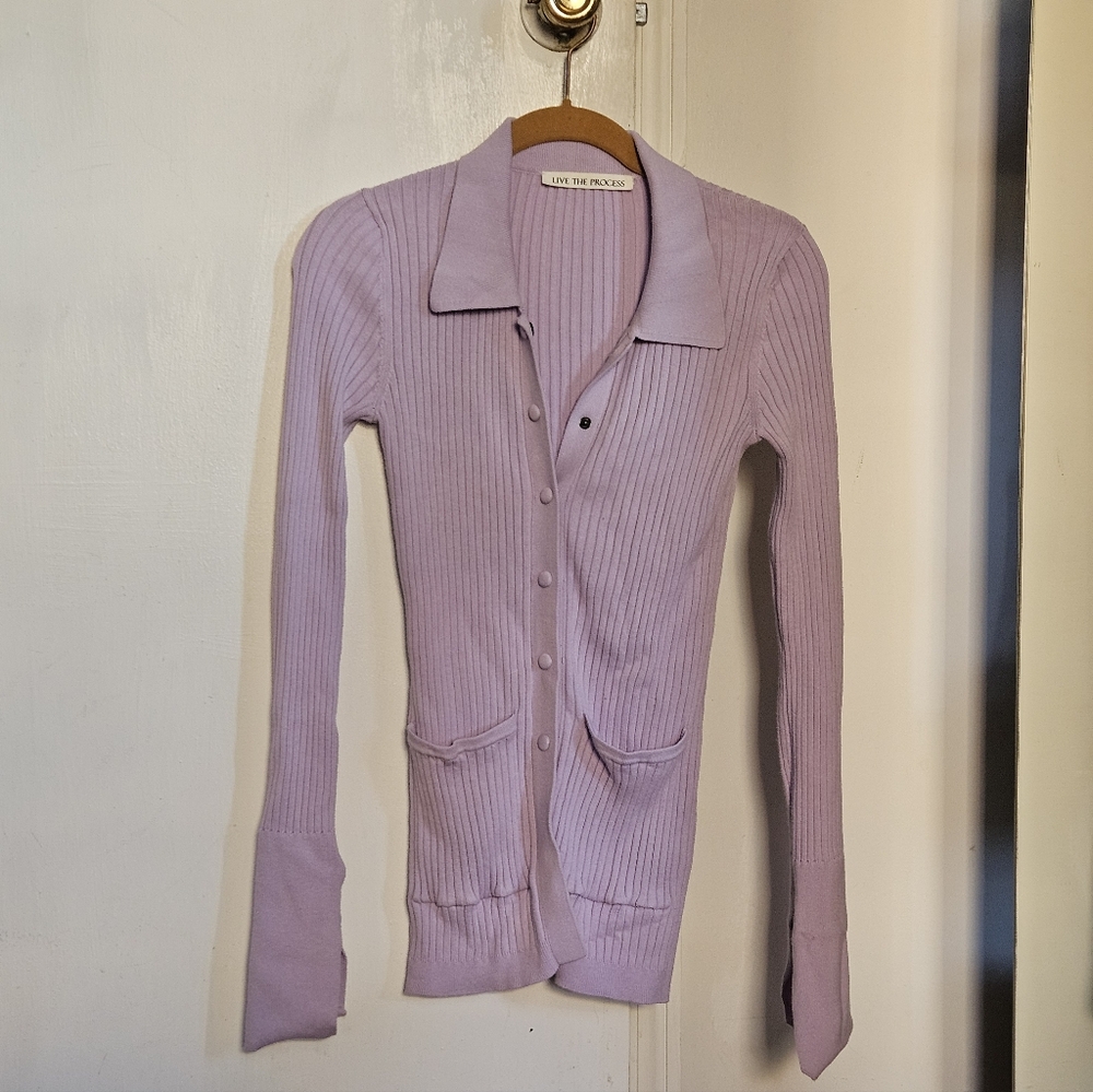 Live The Process Cardigan - Picture 3 of 5